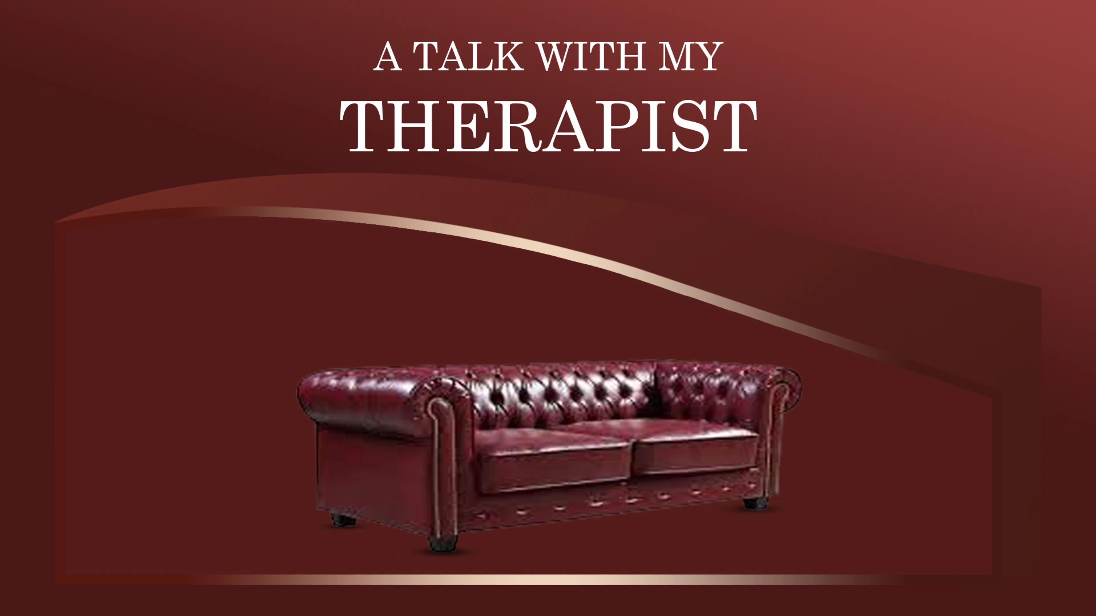 A Talk With My Therapist poster